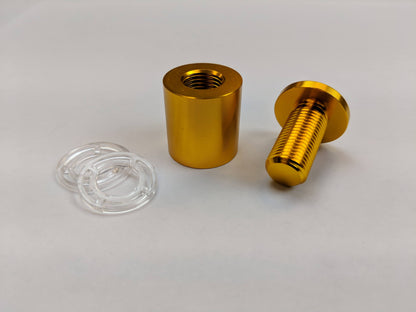 3/4" Gold Standoff Bolts For Acrylic Frame