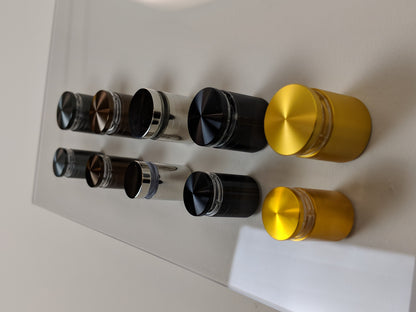 5x7 Acrylic Floating Frame Easy-Hang Wire Bracket and Standoff Bolts