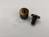 3/4" Bronze Standoff Bolts For Acrylic Frame