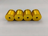 1" Gold Standoff Bolts For Acrylic Frame